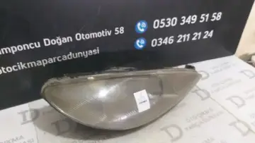 Peugeot 206 Sağ Far 00-05