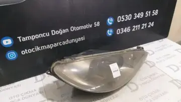 Peugeot 206 Sağ Far 00-05