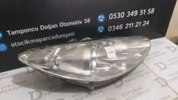 Peugeot 307 Sağ Far 00-05