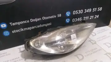 Peugeot 307 Sağ Far 00-05