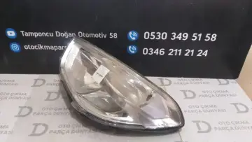 Dacia Dokker Sol Far Cam Sağlam Kasa Kırık 12-16