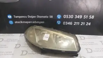 Renault Megane 2 Sağ Far 02-09