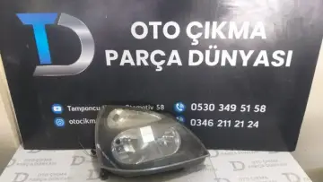 Renault Clio 2 Sağ Far 01-05