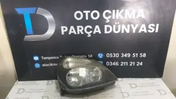 Renault Clio 2 Sağ Far 05-09