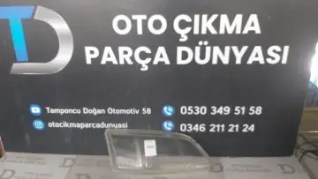 Opel Vectra B Sağ Far Camı 96-99 2.El