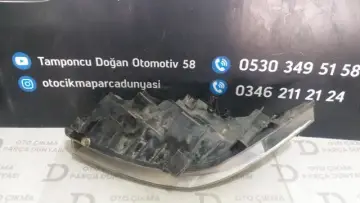 Renault Megane 2 Sağ Far 07-09