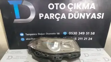 Renault Megane 2 Sağ Far 07-09