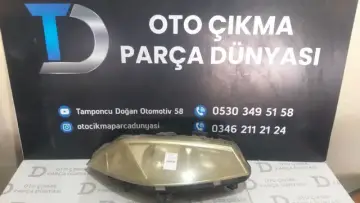 Renault Megane 2 Sağ Far 07-09