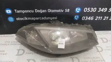 Renault Megane 2 Sağ Far Zenonlu 07-09