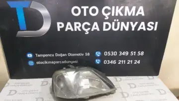 Dacia Logan Sağ Far 04-08
