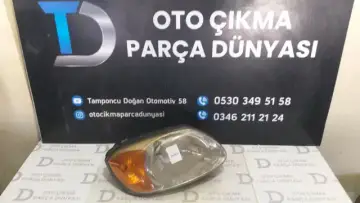 Hyundai Accent Sağ Far 03-05