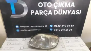 Hyundai Accent Sağ Far 03-05