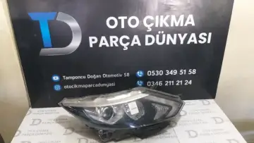 Nissan Qashqai Sağ Far 14-17