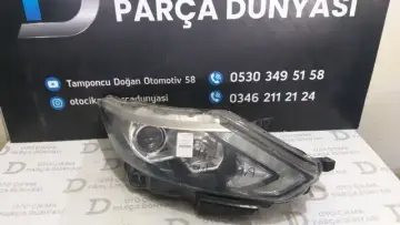 Nissan Qashqai Sağ Far 14-17