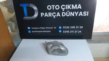 Hyundai Accent Sağ Far 98-00