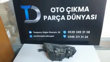Skoda Fabia Sağ Far 00-08