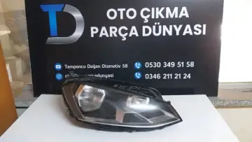 Volkswagen Golf 7 Sağ Far 13-16