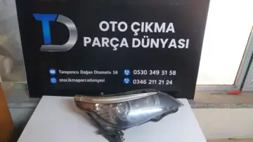 BMW 5 Serisi Sağ Far E60 -05-10