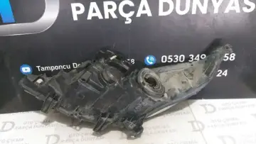 Peugeot 207 Sağ Far 08-15