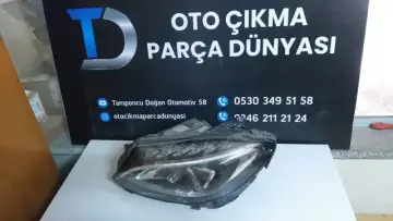 Mercedes C Serisi Sol Far W 205 10-20