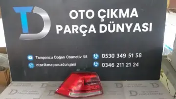 Volkswagen Golf 7 Sol Dış Stop 12-16