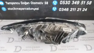 Renault Talisman Sol Far Cam Kırık Kasa Sağlam
