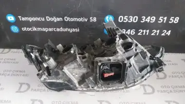Renault Talisman Sol Far Cam Kırık Kasa Sağlam