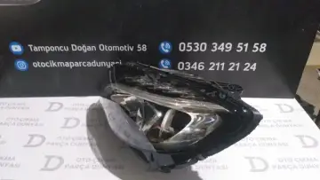 Mercedes C Serisi Sol Far W 205 14-18