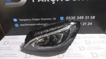 Mercedes C Serisi Sol Far W 205 14-18