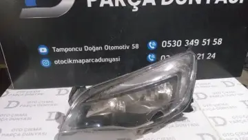 Opel Astra J Sol Far Cam Kırık