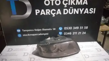 Audi A4 Sağ Far 03-05