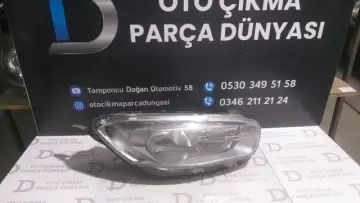 Ford Courier Sağ Far Gri