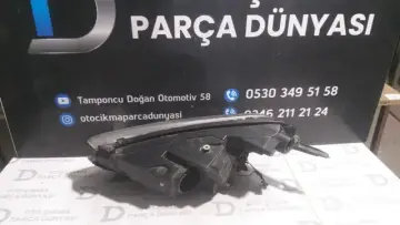 Ford Courier Sağ Far Gri