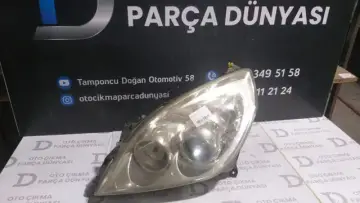 Opel Vectra C Sol Far Makyajlı Kasa