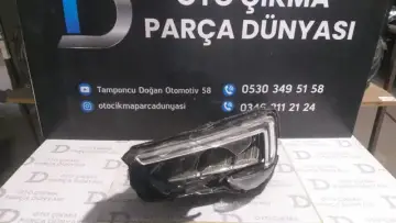 Opel Crosland Sol Far Cam Kırık