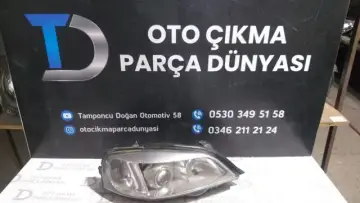 Opel Astra G Sağ Far Mercekli