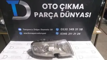 Skoda Süper B Sağ Far 01-08