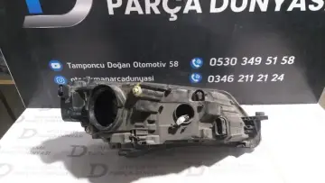 Skoda Süper B Sol Far 15-20 Cam Çatlak