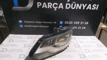 Volkswagen Tiguan Sol Far 11-16 Cam Kırık