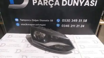 Volkswagen Polo Sağ Far 10-14