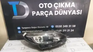 Peugeot 2008 Sağ Far Mercekli