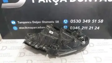 Fiat Doblo 4 Sağ Far -Siyah