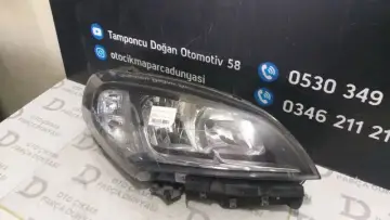 Fiat Doblo 4 Sağ Far -Siyah