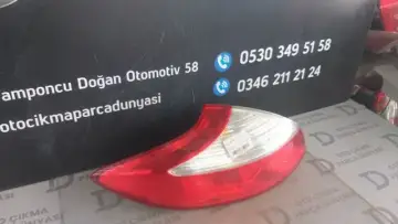 Renault Megane 3 Sol Dış Stop 08-14