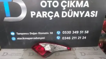 Renault Megane 3 Sağ İç Stop 08-14