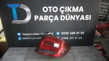 Renault Clio Symbol Sağ Stop Ledli Cam Hasarlı 16-20