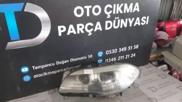 BMW 5 Serisi Sol Far F 10 Beyinli