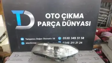 BMW 5 Serisi Sol Far F 10 Beyinli