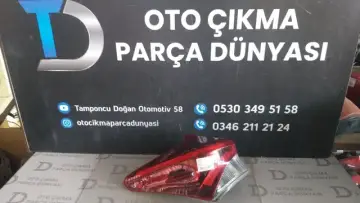 Toyota Auris Sol Dış Stop 15-18