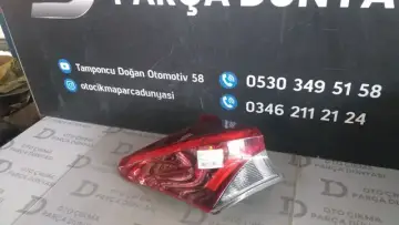 Toyota Auris Sol Dış Stop 15-18